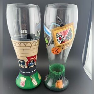 2 Lolita Game Day glasses. 26oz